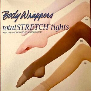Body Wrapper total Stretch tights (3 pair)
